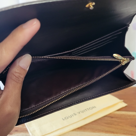 Auth Louis Vuitton Vernis Rayures Wallet Limited Edition Valentines Day 2012 - Picture 12 of 16